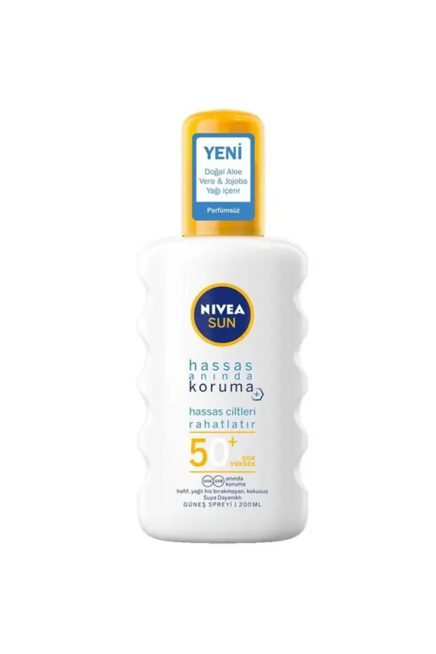 Hassas Ciltler Için Koruyucu Güneş Spreyi Spf 50 200 Ml