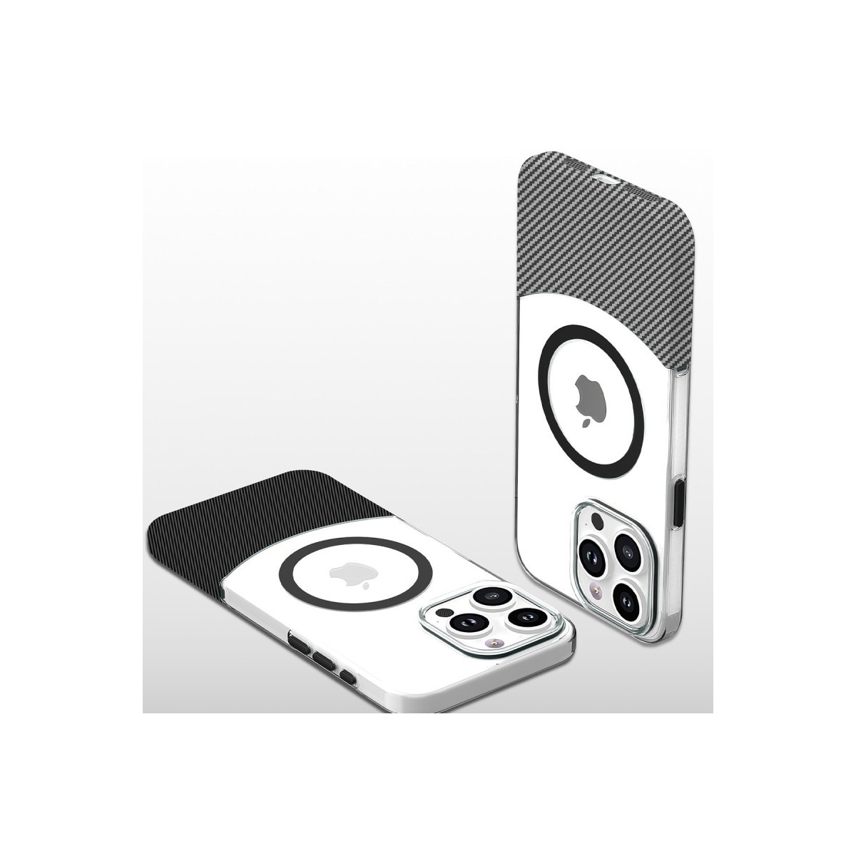 iPhone 16 Carbon Puzzle Magsafe Kapak - Siyah — görsel 2