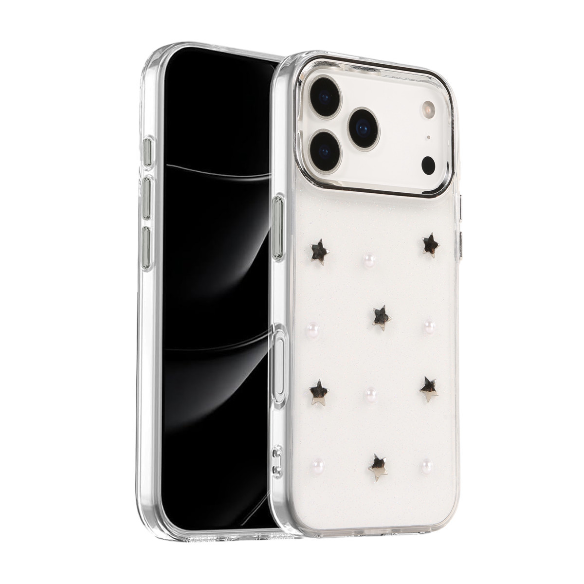 iPhone 17 Pro Max Fiyonk Desenli Kapak - Desen 7