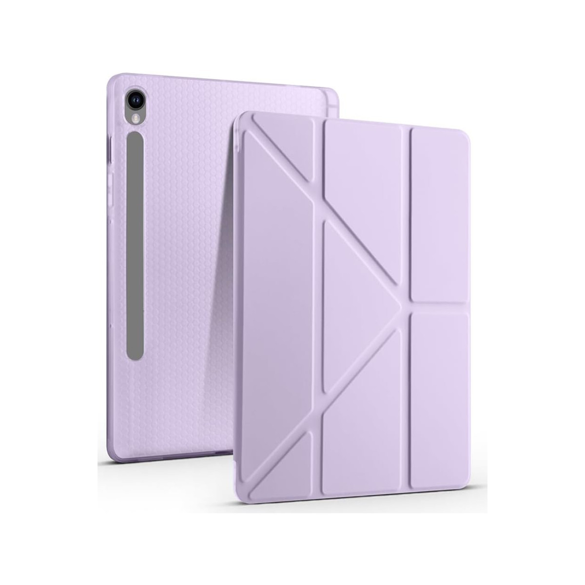 Galaxy Tab S10 FE Plus 13.1 Kalemlikli Mars Tablet Kılıfı - Lila
