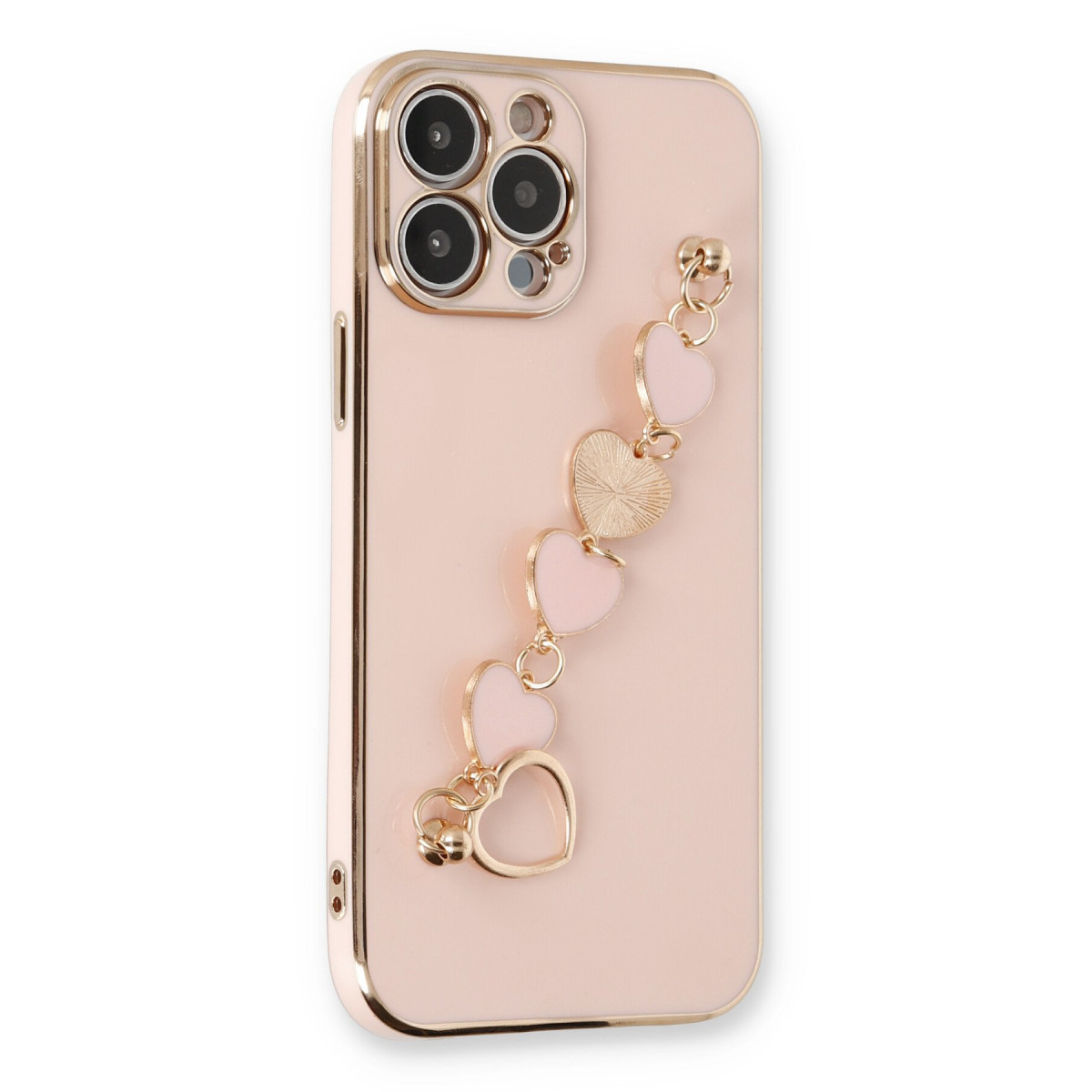 iPhone 13 Pro Kılıf Esila Silikon - Pudra