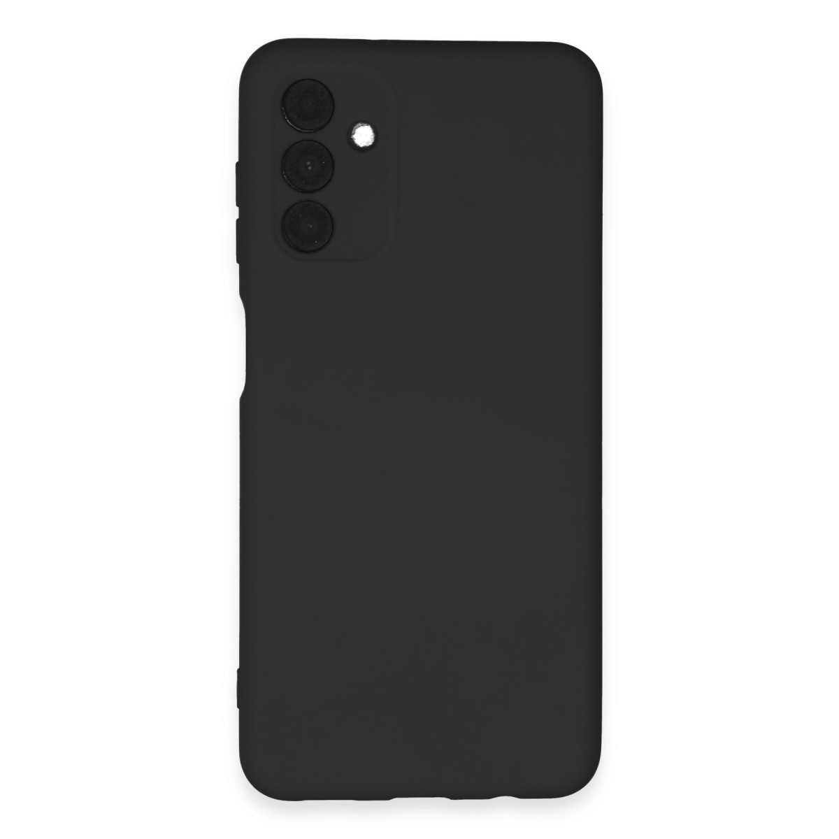 Galaxy A24 4G Kılıf Nano içi Kadife Silikon - Siyah