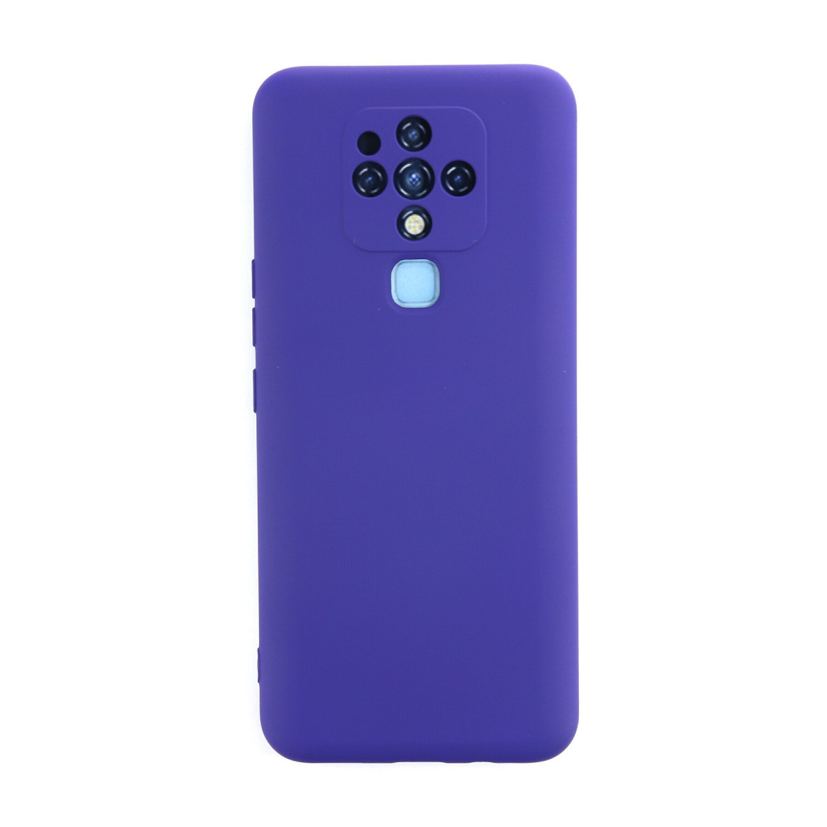 Camon 16 Kılıf Nano içi Kadife Silikon - Mor