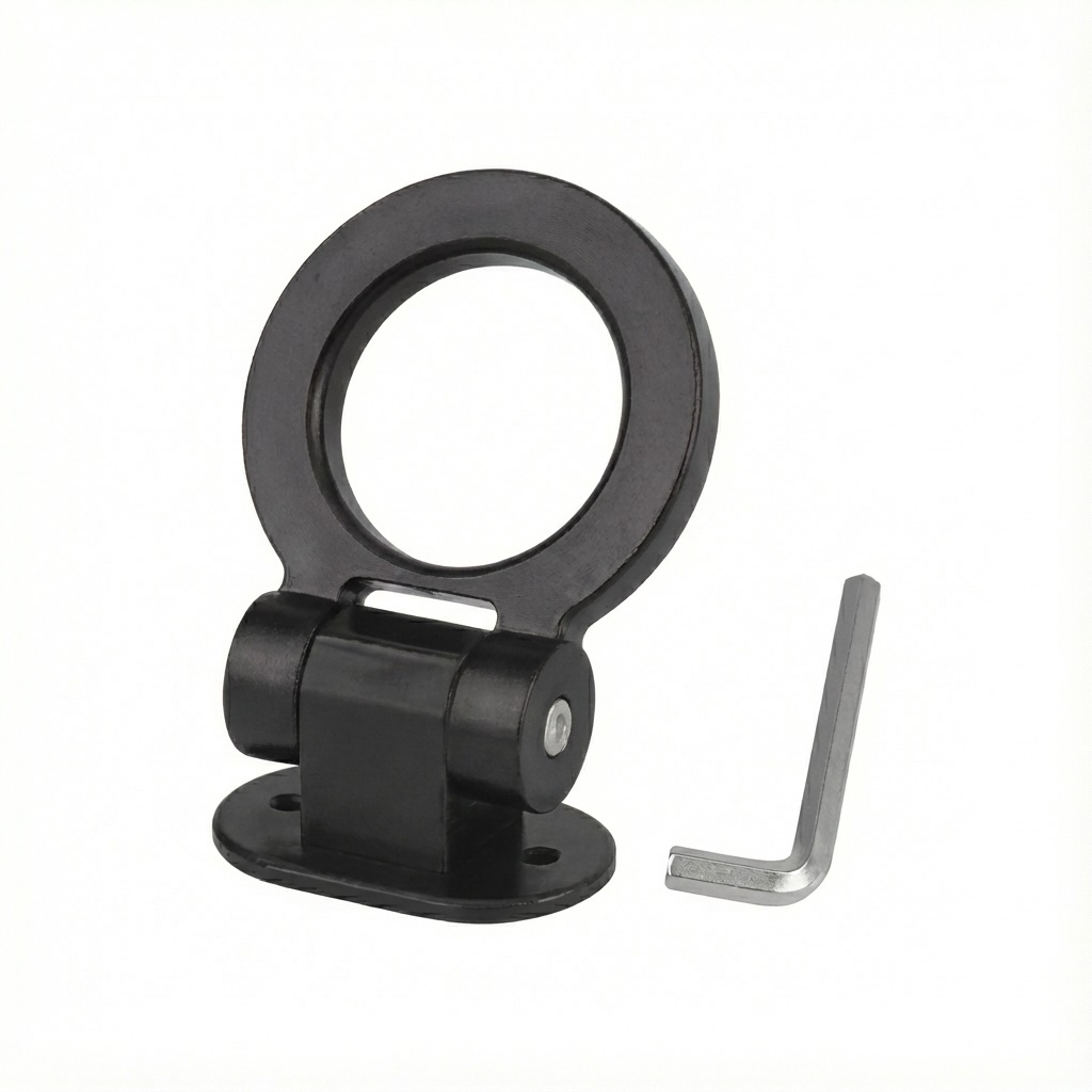 Metal Çeki Demiri Kancası Siyah