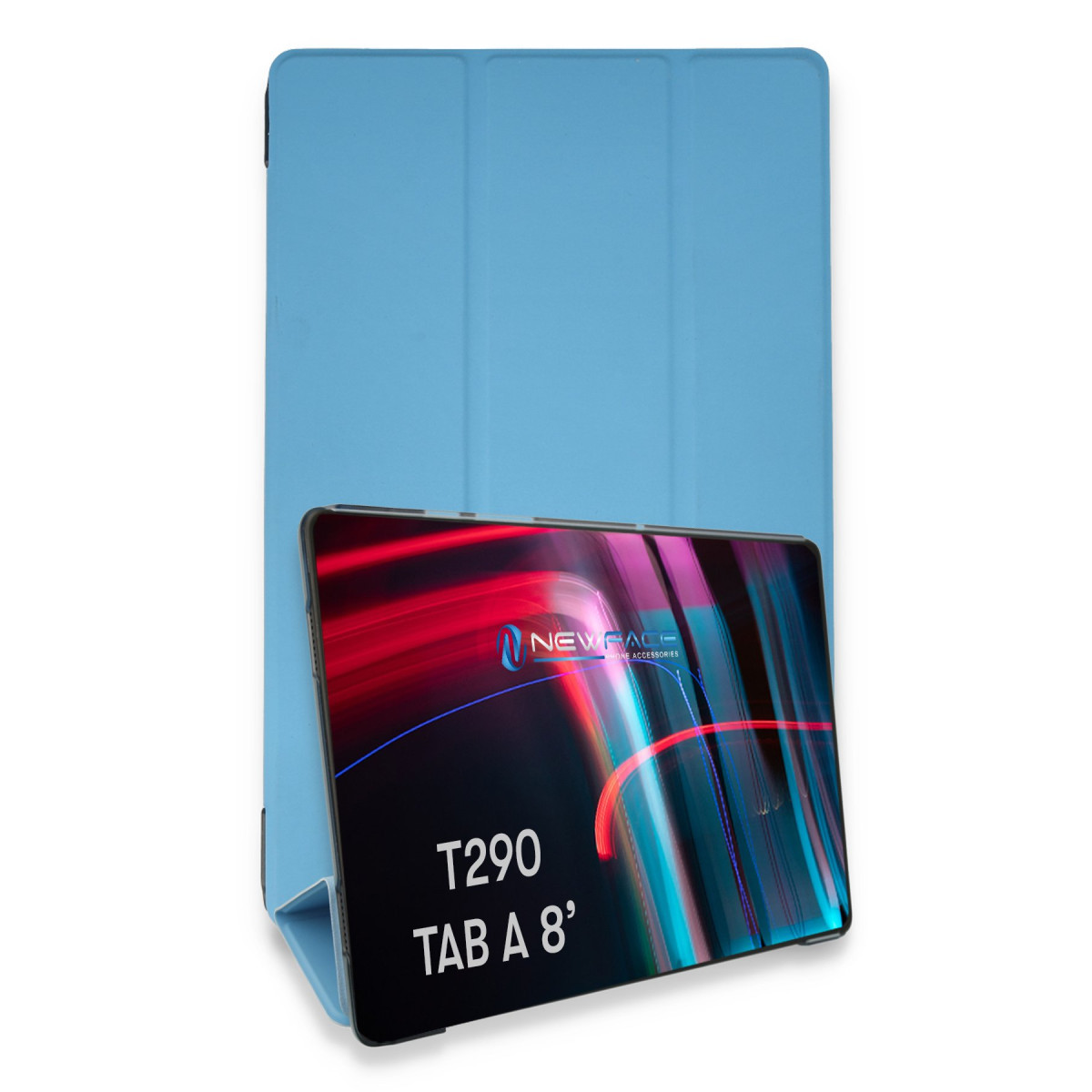 Galaxy T290 Tab A 8 Kılıf Tablet Smart Kılıf - Mavi