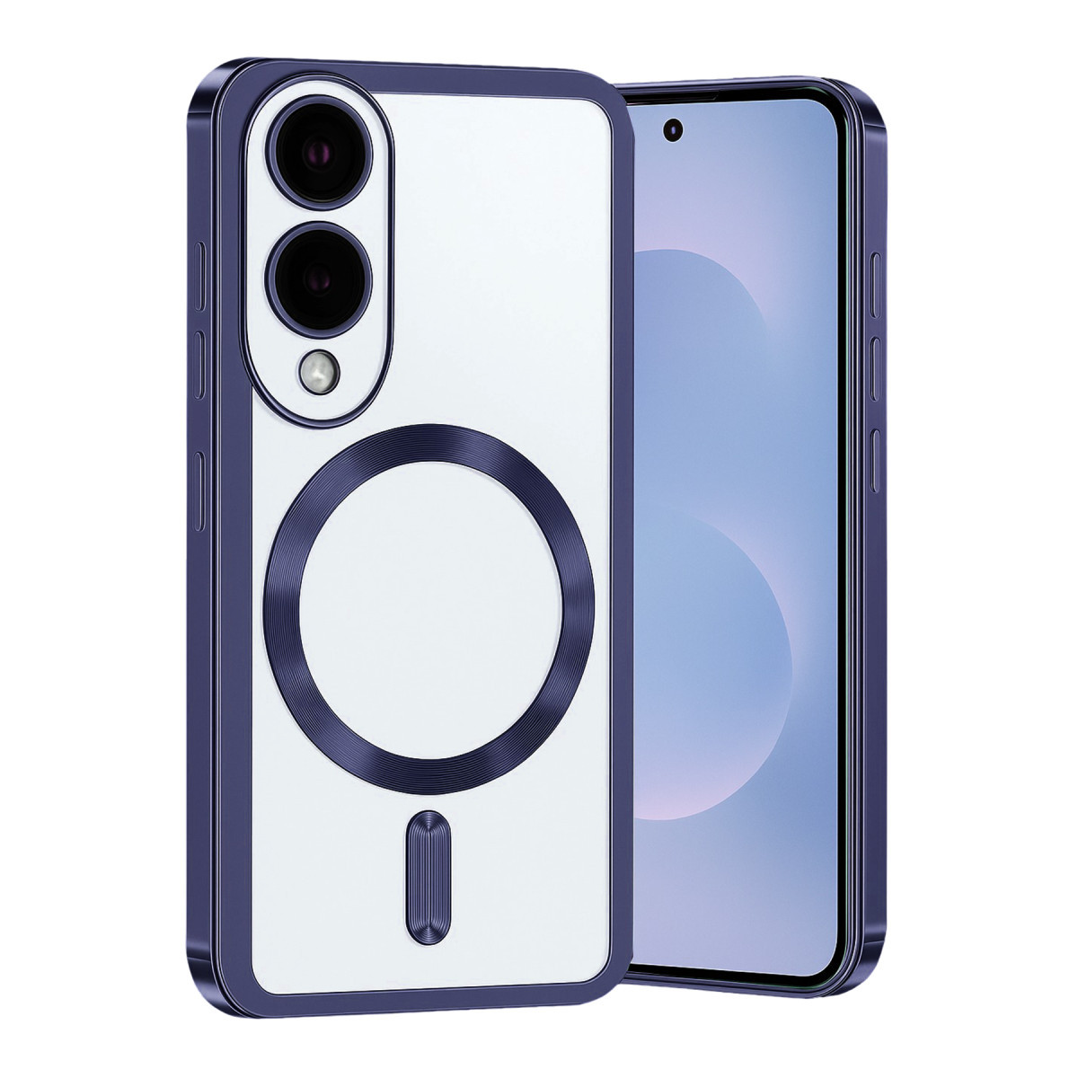 Galaxy S25 Edge Kross Magneticsafe Kapak - Lacivert