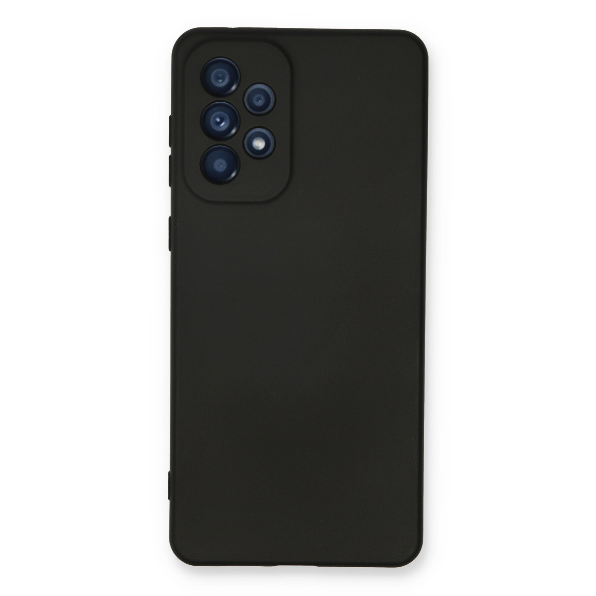 Galaxy A53 5G Kılıf Nano içi Kadife Silikon - Siyah
