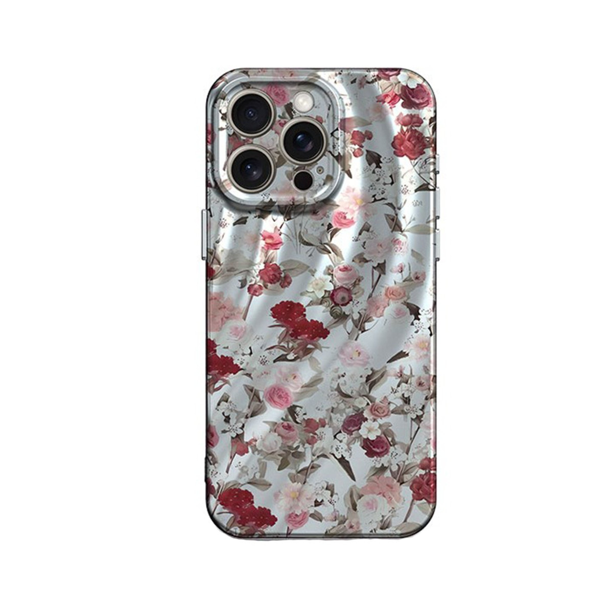 iPhone 14 Pro Max Kılıf Crew Desenli Kapak - Çiçek