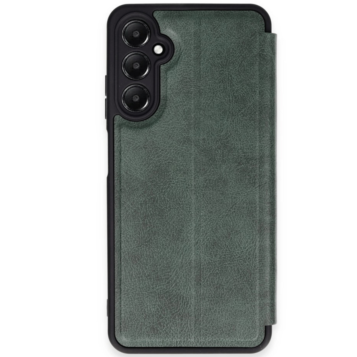 Galaxy A36 Kılıf Flip Cover - Koyu Yeşil