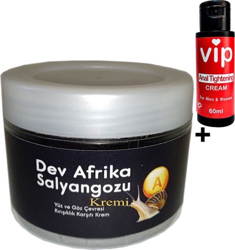 Bonie Giant Vıp:27 Yaşlànma Kàrşıtı 100ML Dev Afrikasalyàngozu Kremi Yanında Vip Anàl Daràltıcı Sıkılàştırıcì Krem 60 ml