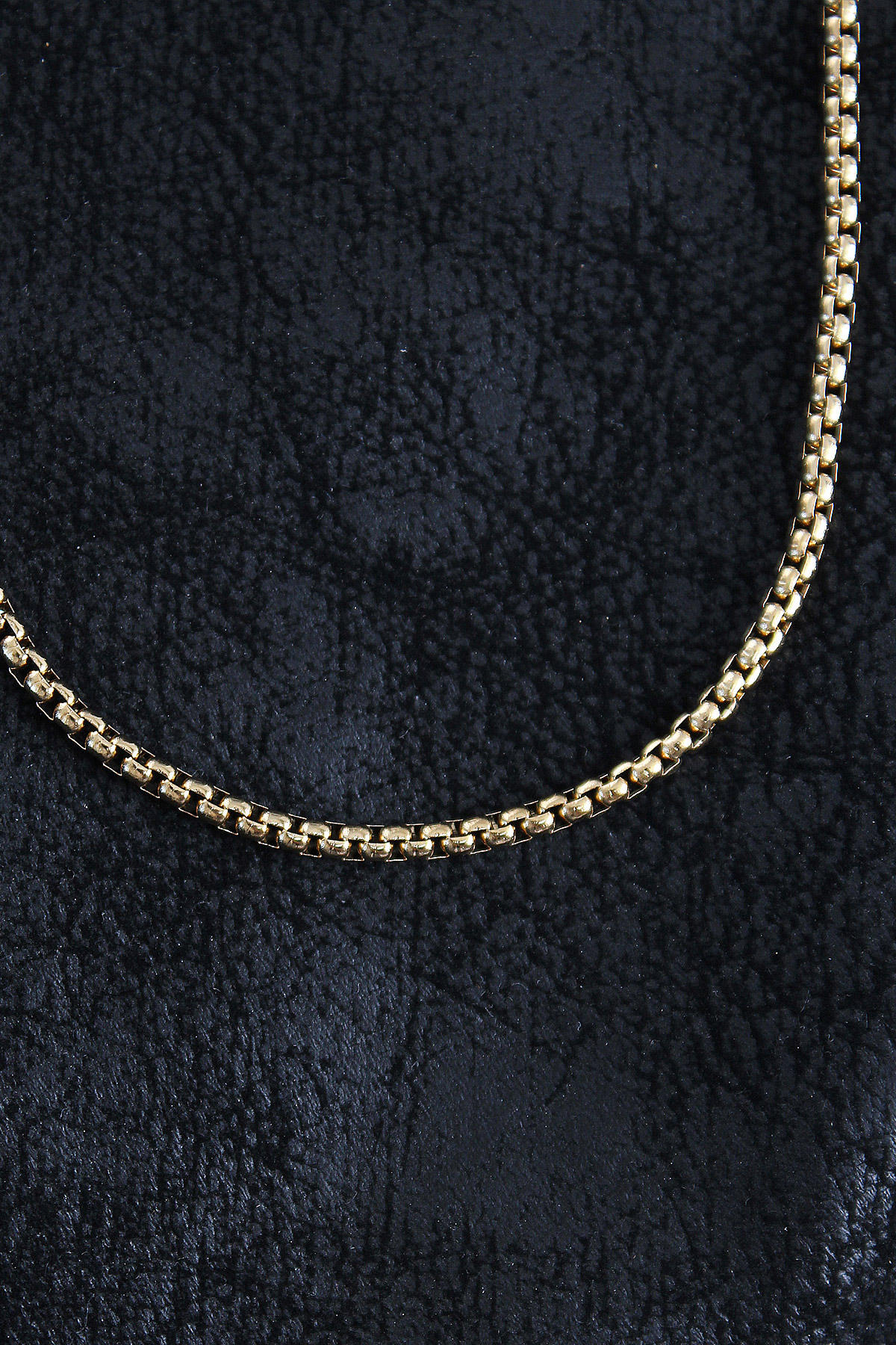 316L Çelik Örme Zincir Model Gold Renk Erkek Kolye