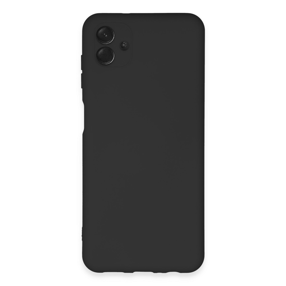 Galaxy A04E Kılıf Nano içi Kadife Silikon - Siyah