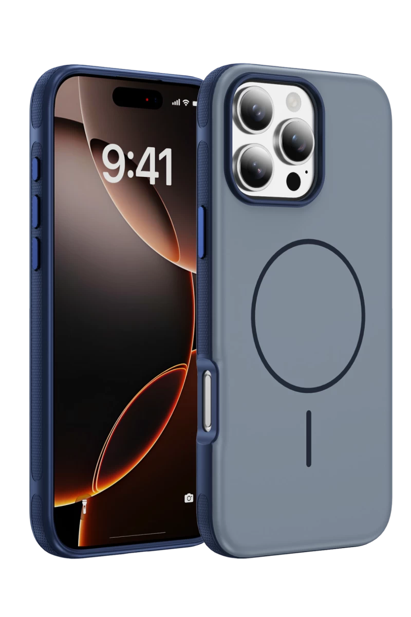 Joko Apple iPhone 16 Pro Max Uyumlu Neksa Magsafe Kapak - Lacivert