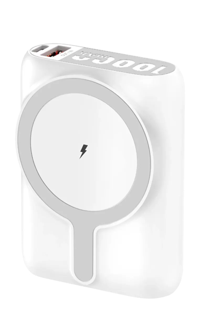 J31 10.000 mAh 20W PD Magsafe Powerbank - Beyaz