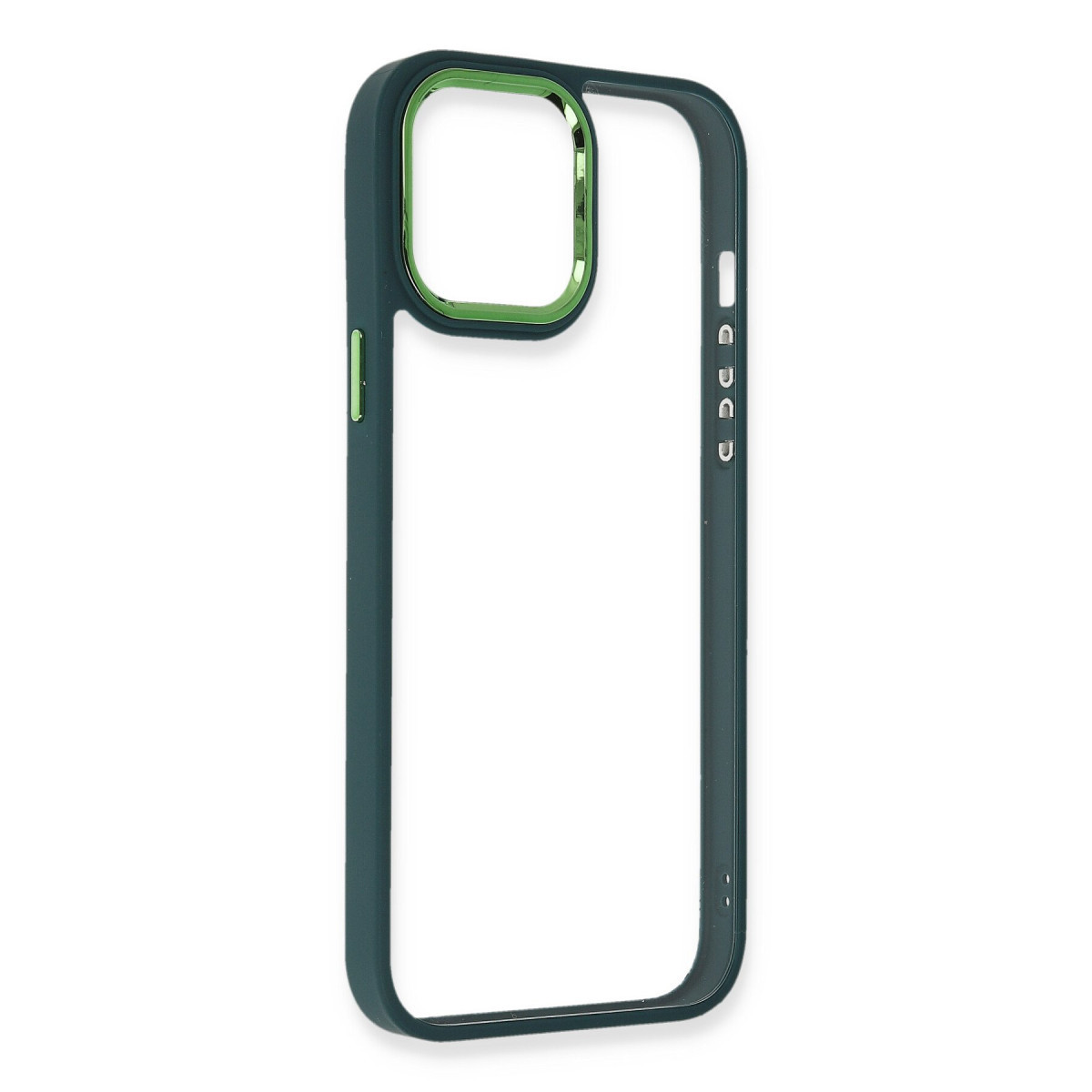 iPhone 14 Pro Max Kılıf Dora Kapak - Haki Yeşil — görsel 4