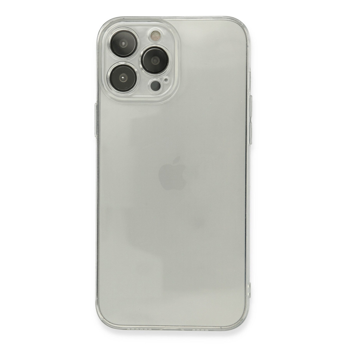 iPhone 13 Pro Kılıf Fly Lens Silikon - Şeffaf