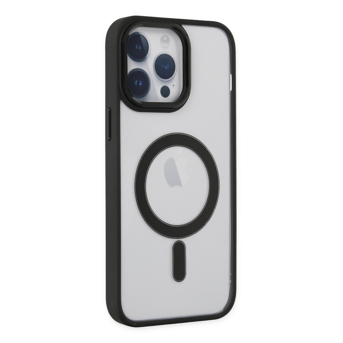iPhone 14 Pro Kılıf Room Magneticsafe Silikon - Siyah