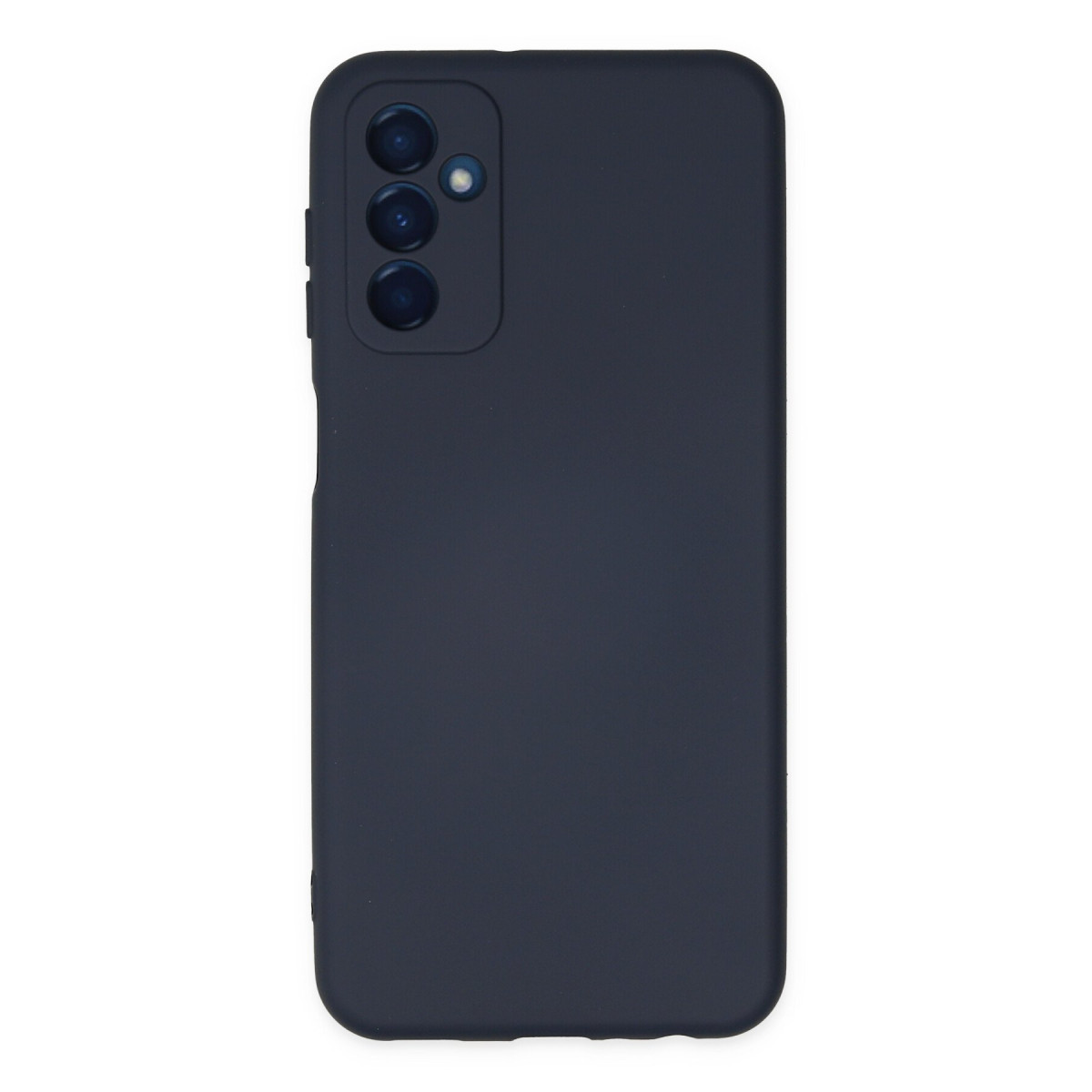 Galaxy M23 Kılıf Nano içi Kadife Silikon - Lacivert