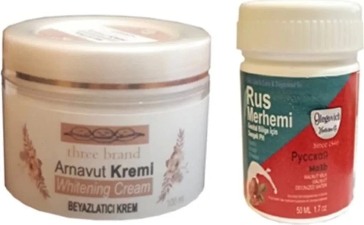 Süper Three Brand Arnavut Kremi 1AD+RUS Merhemi 50 ml 1AD