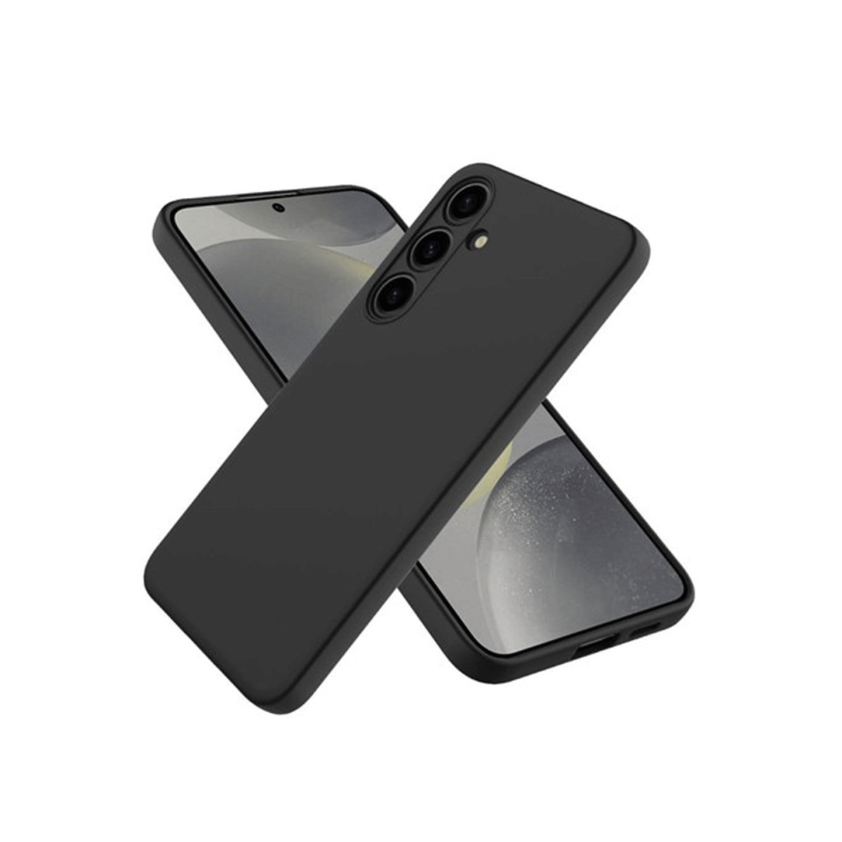 Galaxy A36 Kılıf First Silikon - Siyah