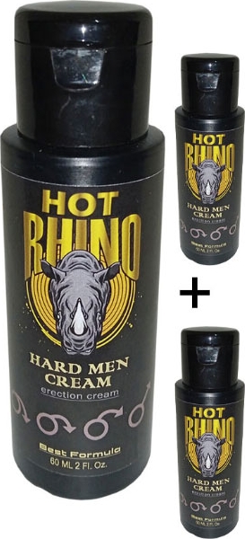Hotrhino 60 ml 3 Adet Fast Efekthard Erectioncream Erkekler Için Ereksiyonarttırıcı Seksperformans Kremi