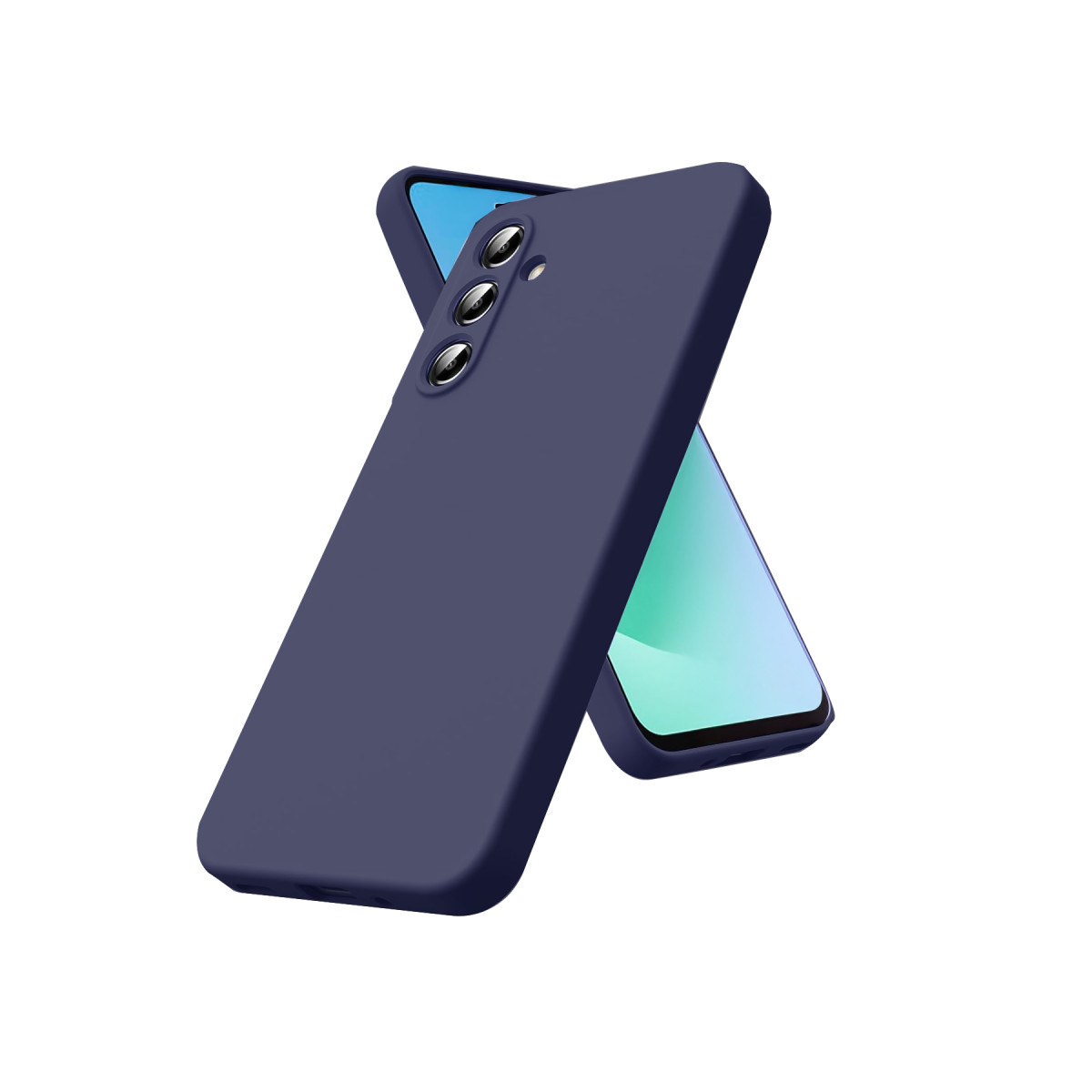 Galaxy A17 5G Nano içi Kadife Silikon - Lacivert