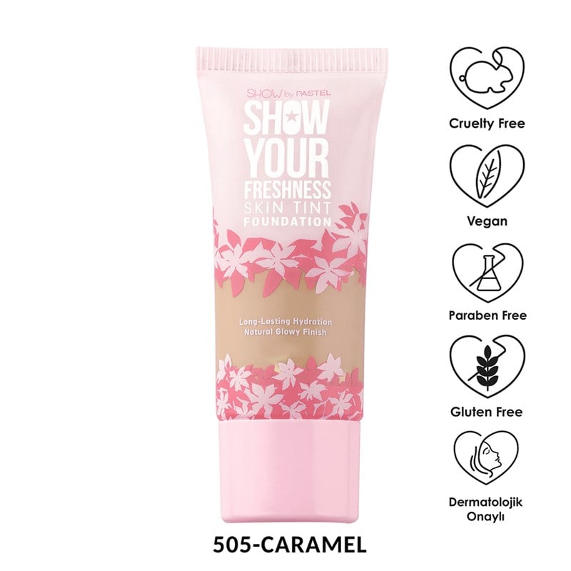 Fondöten & Show Your Freshness Skın Tınt Foundatıon No: 505 Caramel