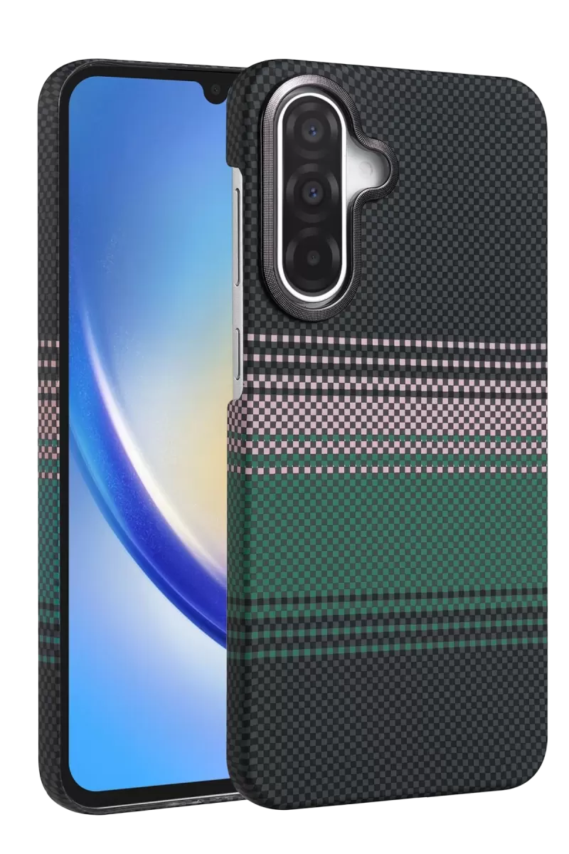 Galaxy A57 5G Vega Magsafe Kapak - Yeşil