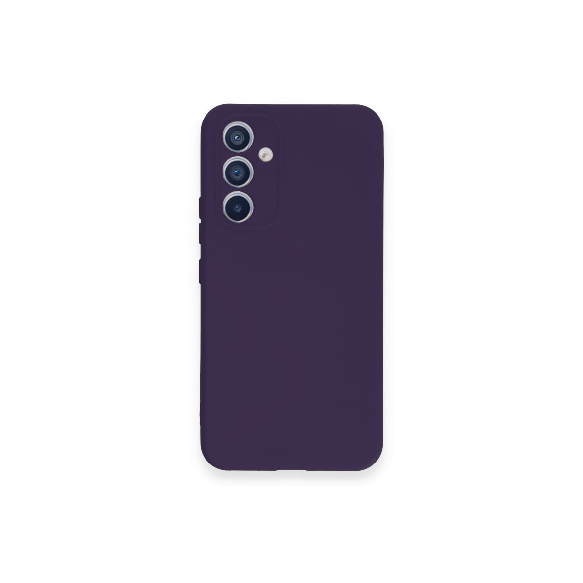 Galaxy A54 5G Kılıf Nano içi Kadife Silikon - Mor