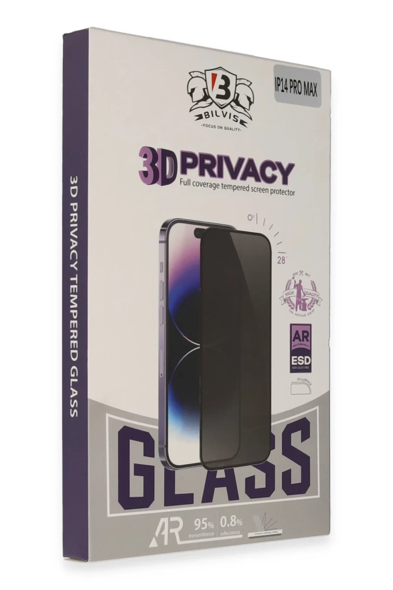 Samsung Galaxy S24 Plus Uyumlu Bilvis 3D Hayalet Cam Ekran Koruyucu