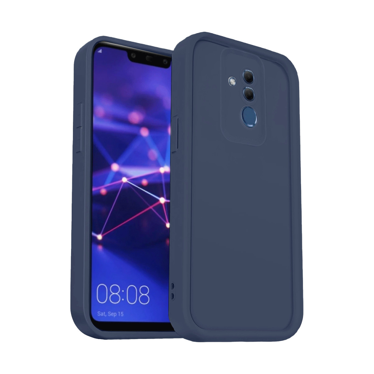 Mate 20 Lite Kılıf Viera Silikon - Lacivert