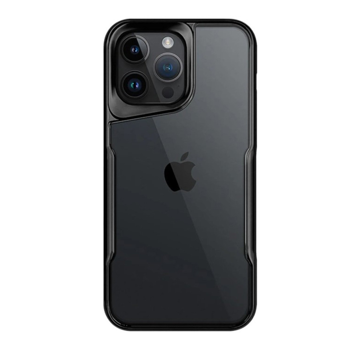 iPhone 15 Pro Kılıf Boyi Silikon Kapak - Siyah
