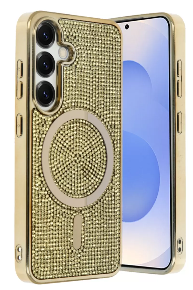 Galaxy S24 Helen Magsafe Kapak - Gold