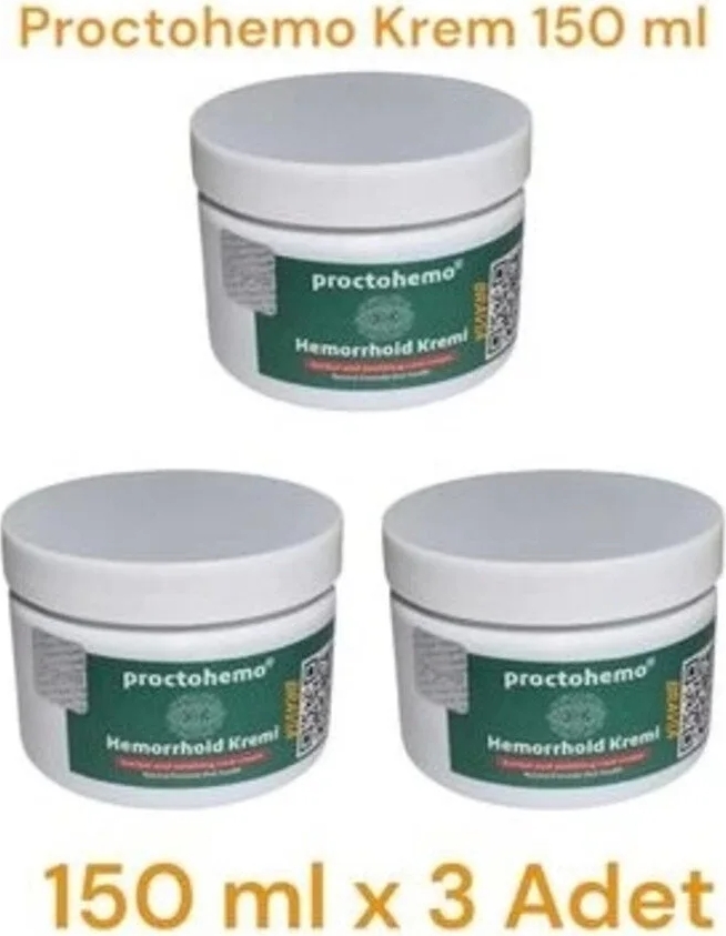 Proctohemo Krem 150 ml x 3 Adet