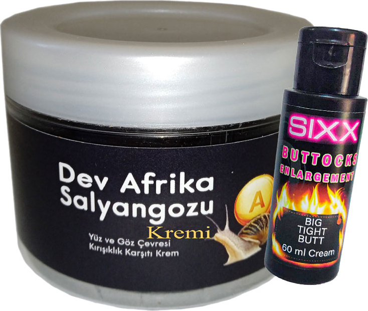 Bonie Giant 100ML Ksıxx:29 Krem Dev Afrika Salyangozu Anti-Aging ile Birlikte + Sıxx Kaıca Sekiııendırme Kremi 60 ml