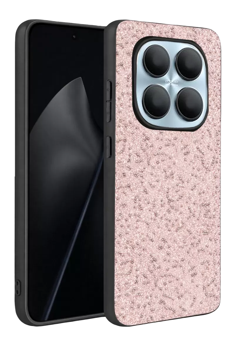 Note 15 Pro 5G Bright Simli Kapak - Pembe