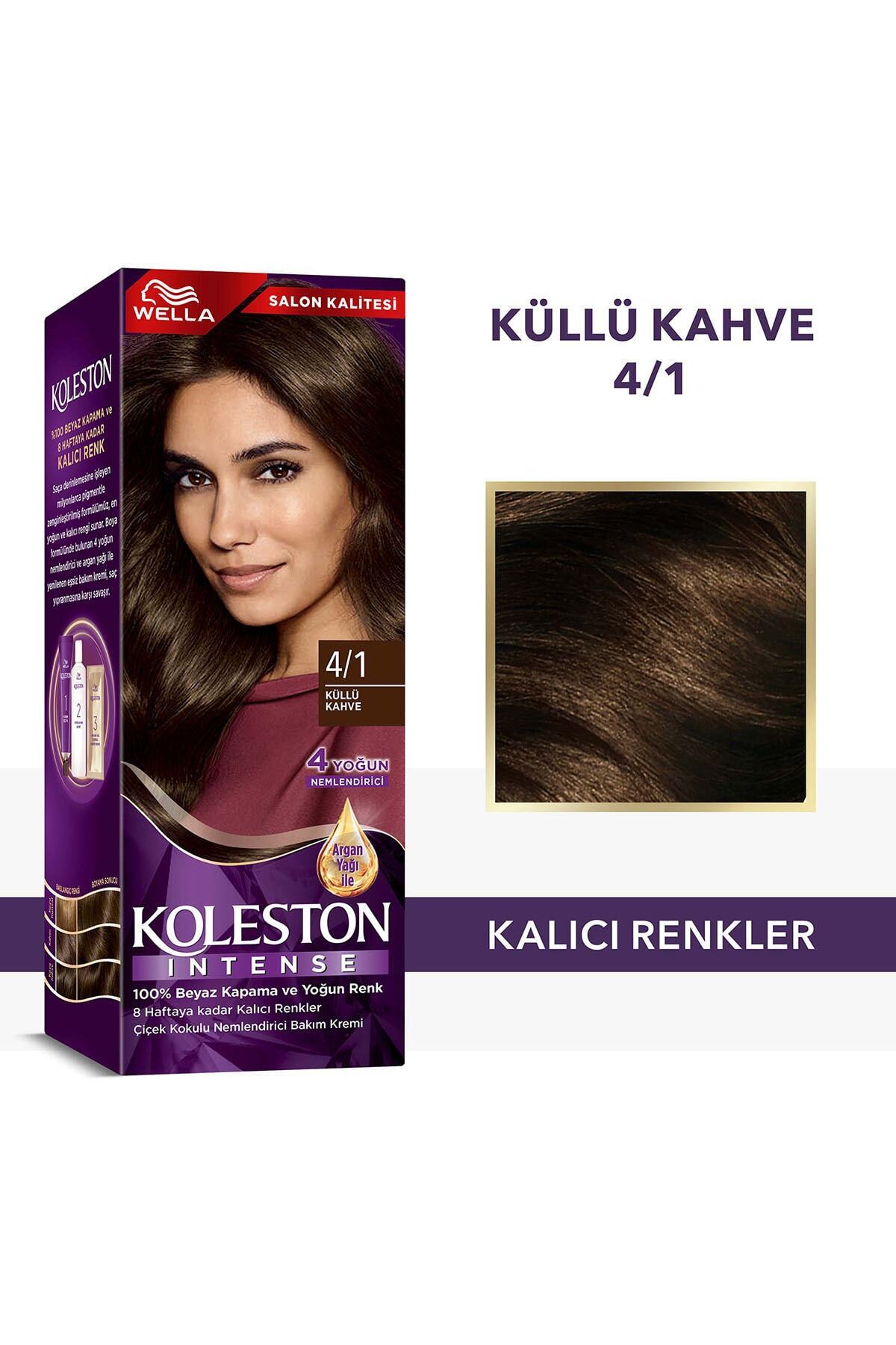 İntense Saç Boyası & No: 4/1 Küllü Kahve