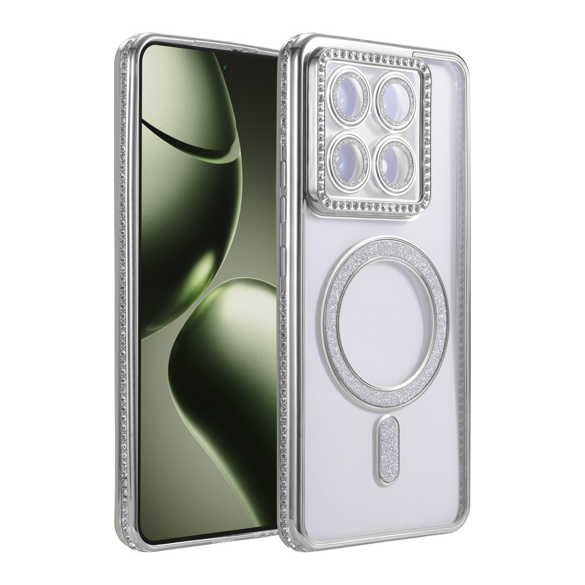 Mi 14T Pro Joke Simli Magneticsafe Kılıf - Gümüş