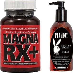 Etkili  Magna Supplement Erkekler Için 60 Lı 60 Peak Power For Men + Etkili  Masaj Yağı