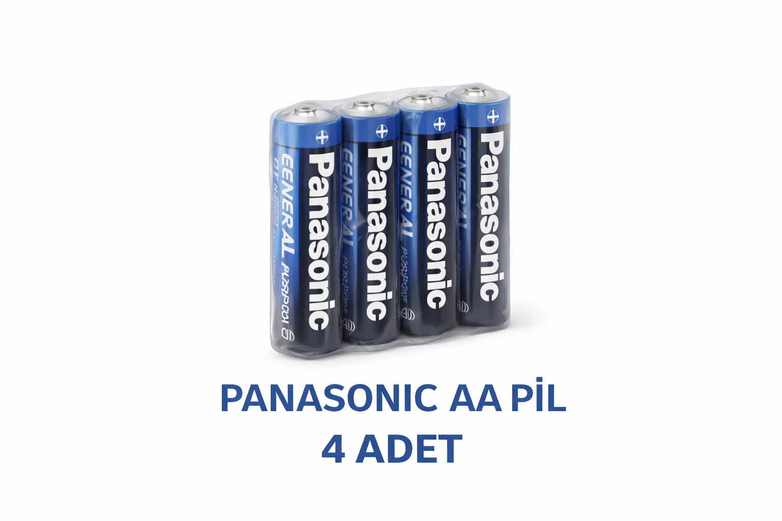 pana AA Kalem Pil Zinc Carbon R6 1.5V General Purpose 4lü 1Paket