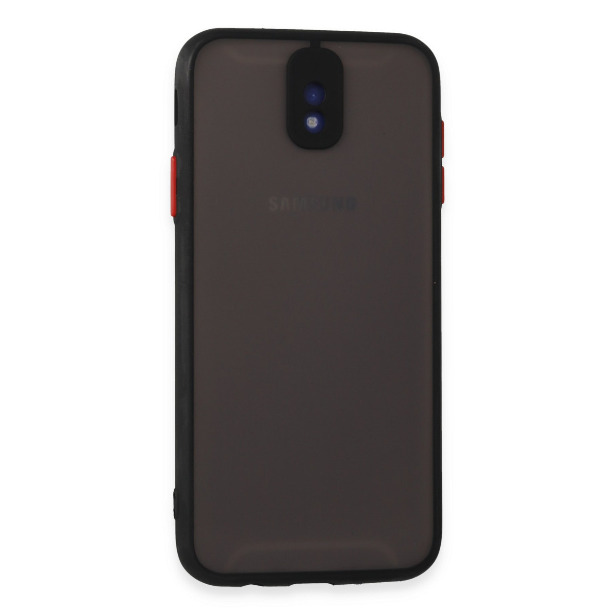 Galaxy J7 Pro / J730 Kılıf Montreal Silikon Kapak - Siyah