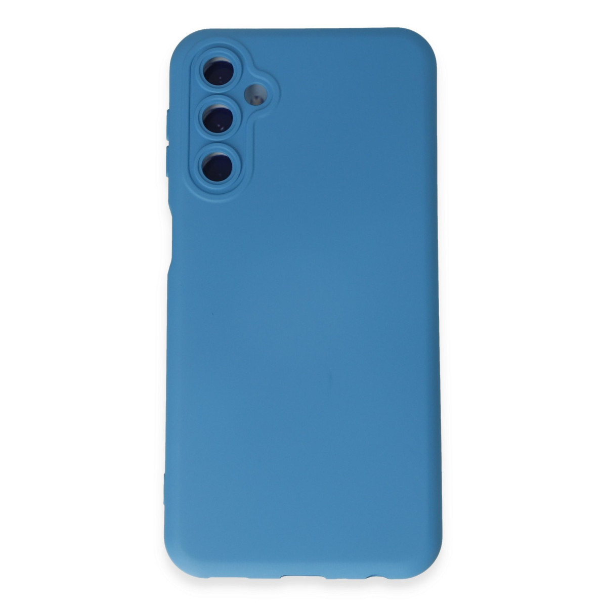 Galaxy M14 5G Kılıf Nano içi Kadife Silikon - Mavi