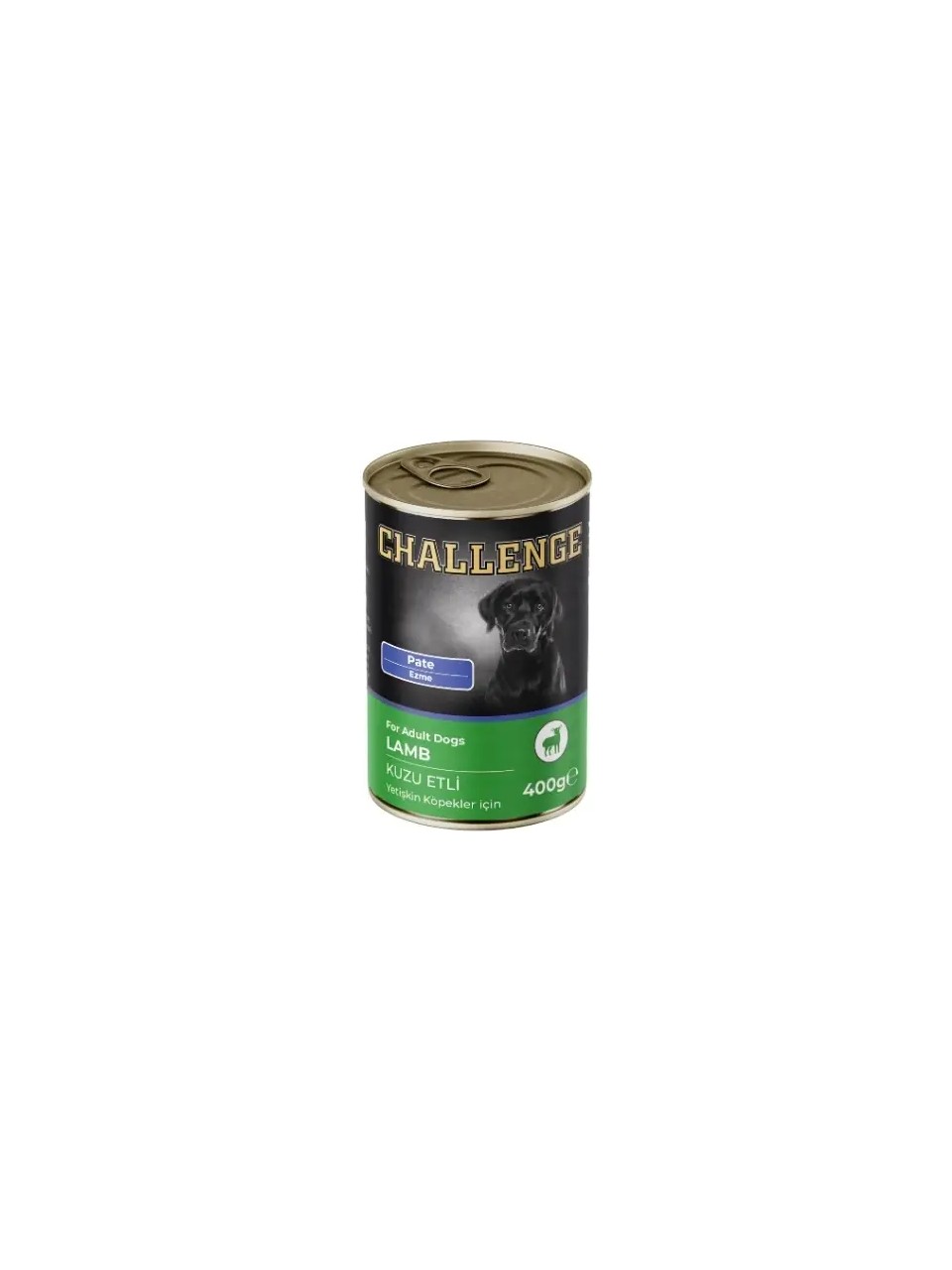 Challenge Pate Kuzu Etli Yetişkin Konserve Köpek Maması 1 Adet 400 gr