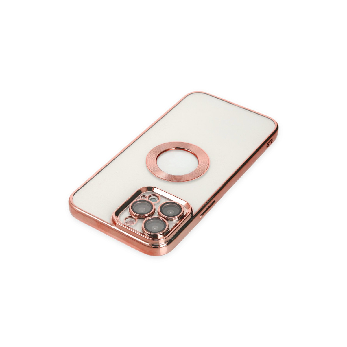 iPhone 14 Pro Max Kılıf Slot Silikon - Rose Gold — görsel 5