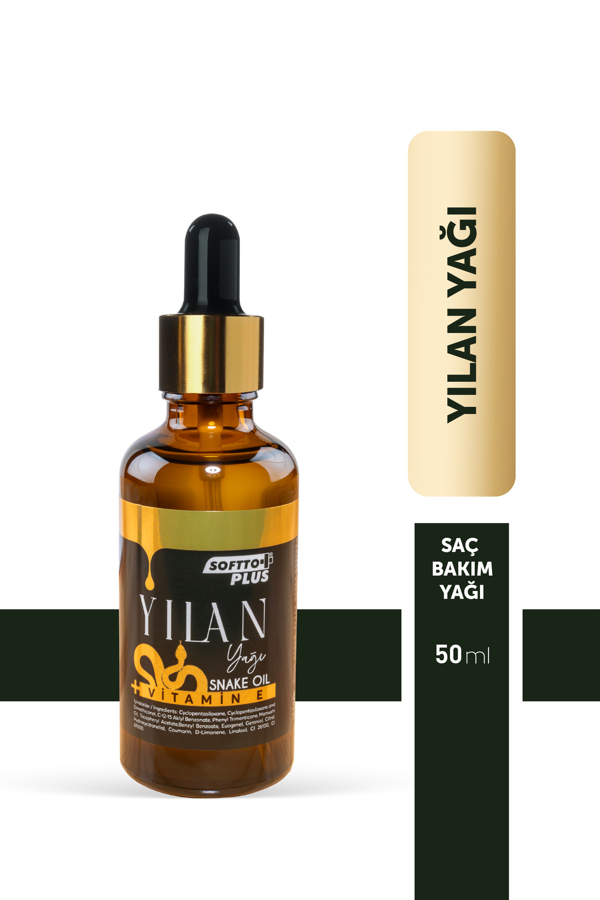 Yılan Saç Bakım Yağı 50ml