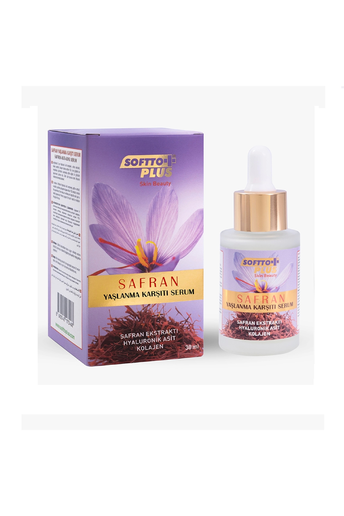 Bakım Serumu & Safran Yaşlanma Karşıtı Serum 30ml