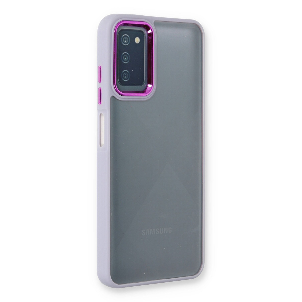 Galaxy A03S Kılıf Dora Kapak - Lila