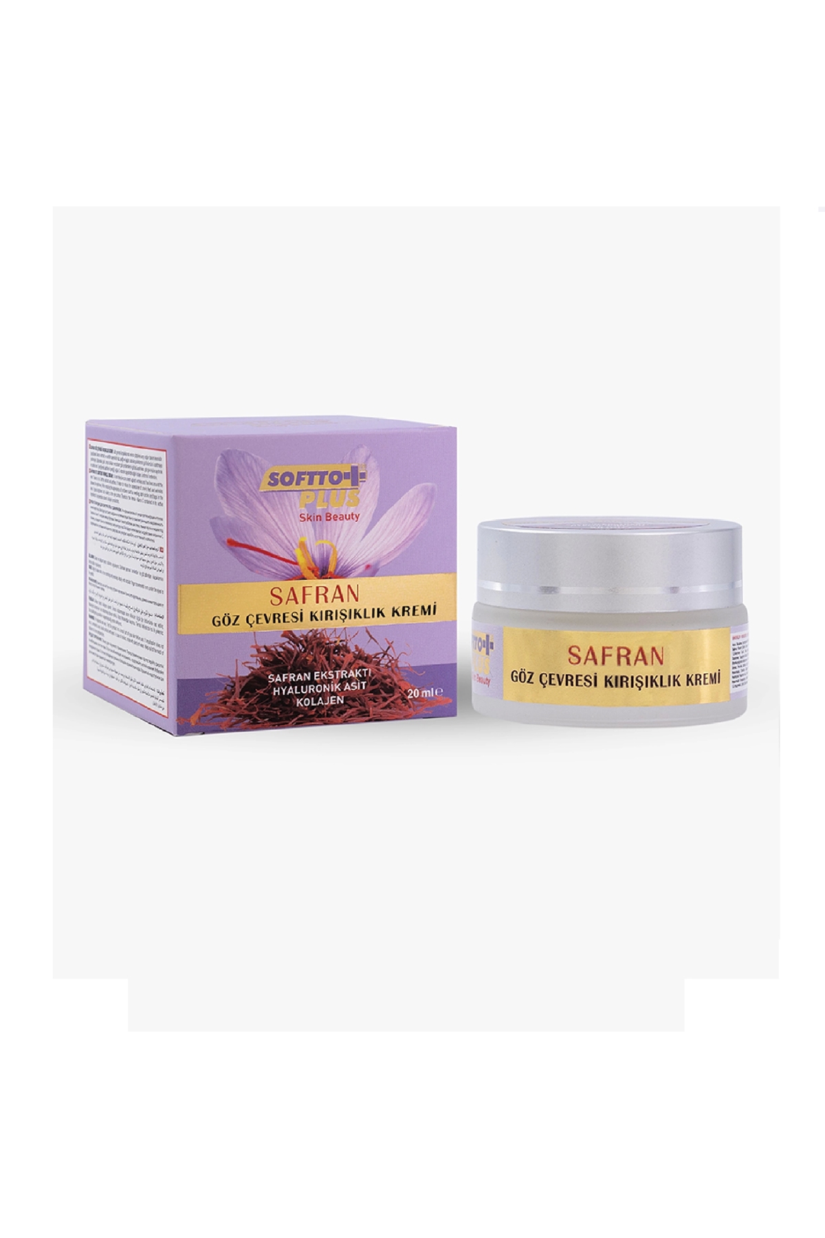 Safran Göz Altı Kırışıklık Kremi 20 Ml