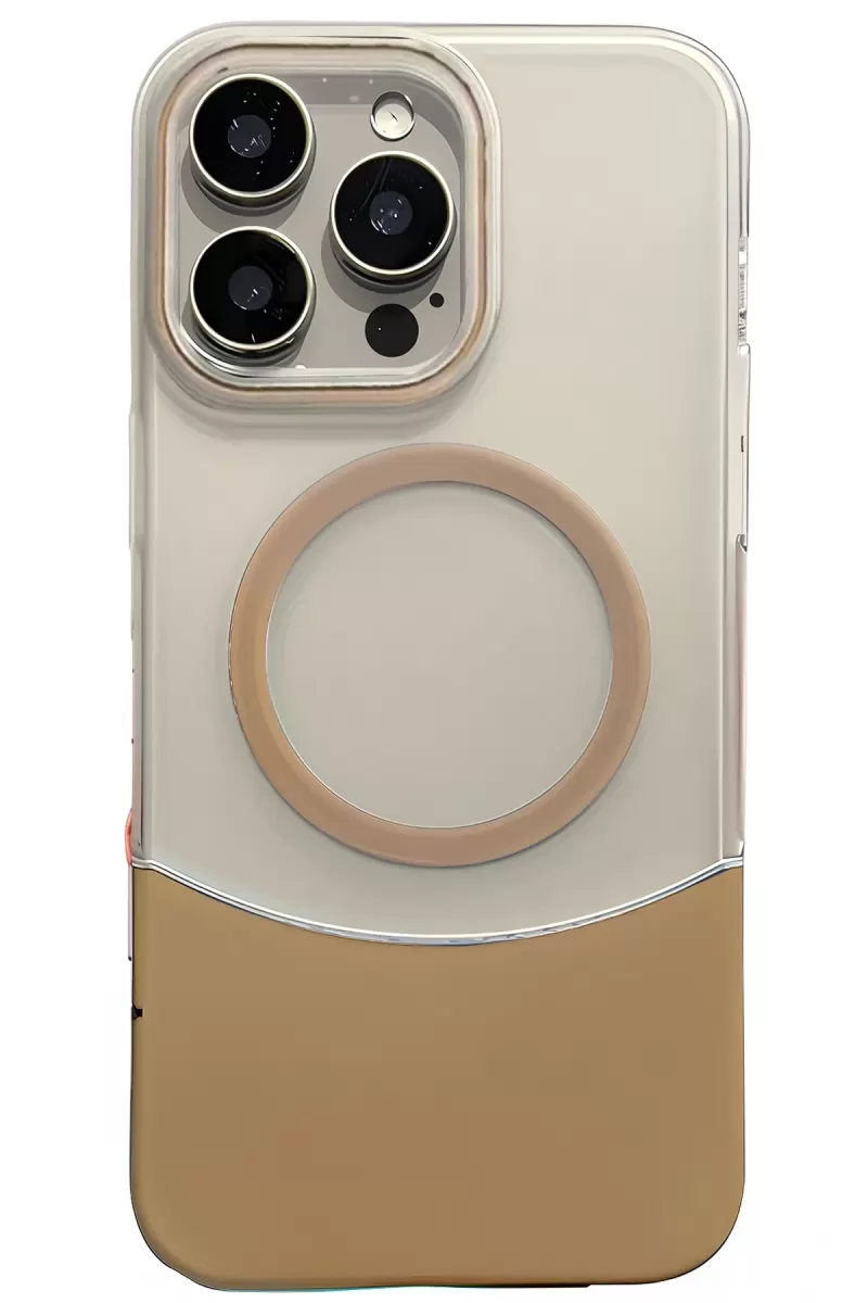 iPhone 16 Pro Max Velar Magsafe Kapak - Çöl Titanyum