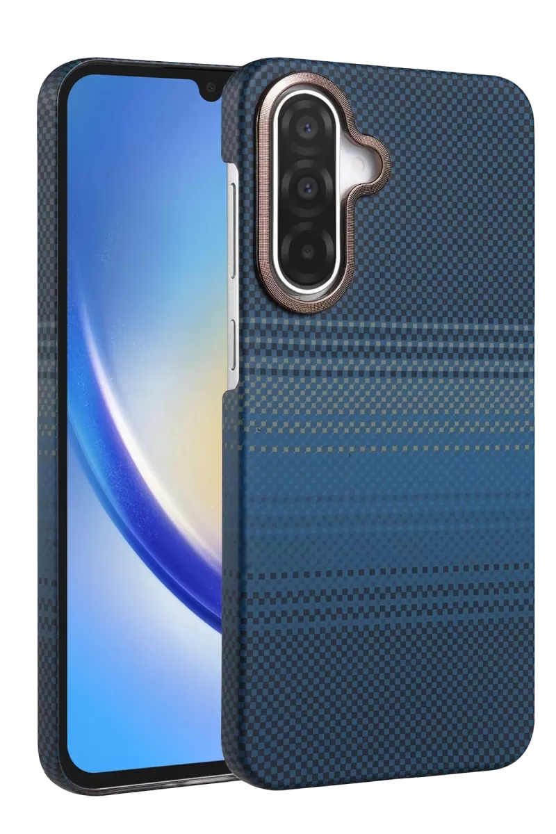 Galaxy A57 5G Vega Magsafe Kapak - Mavi